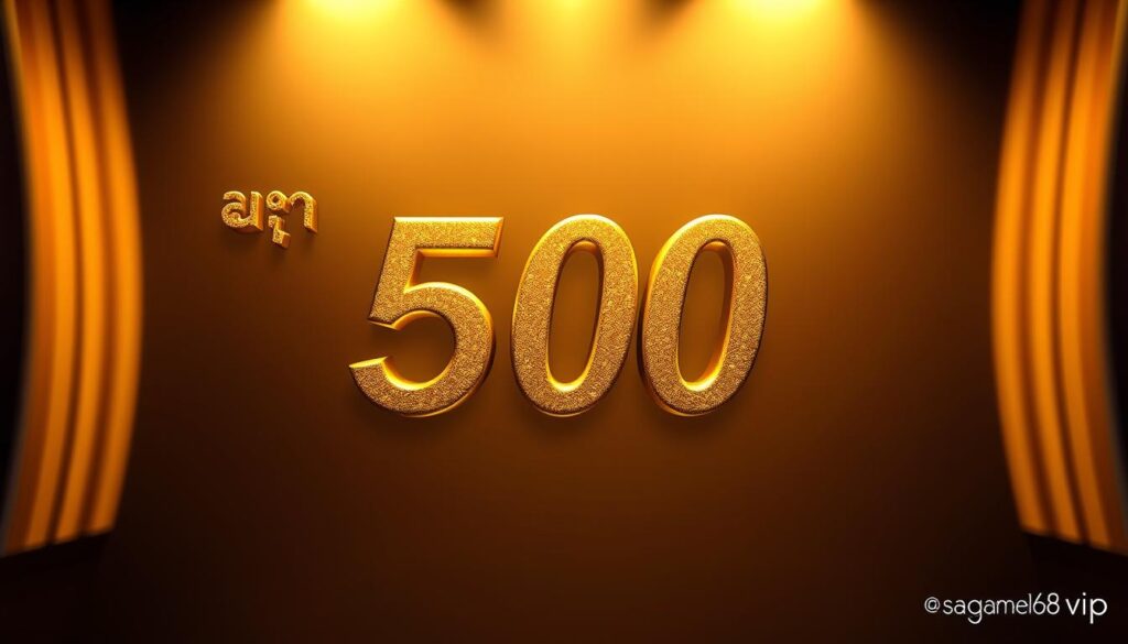 เครดิตฟรี 500 บาท